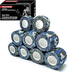 Fresinider Sea Camo 9Rolls Bandage For Sports Injury & Pet