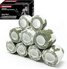 Fresinider Snow Camo 9Rolls Bandage For Sports Injury & Pet