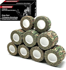 Fresinider Asian Tiger Camo 9Rolls Bandage For Sports Injury & Pet