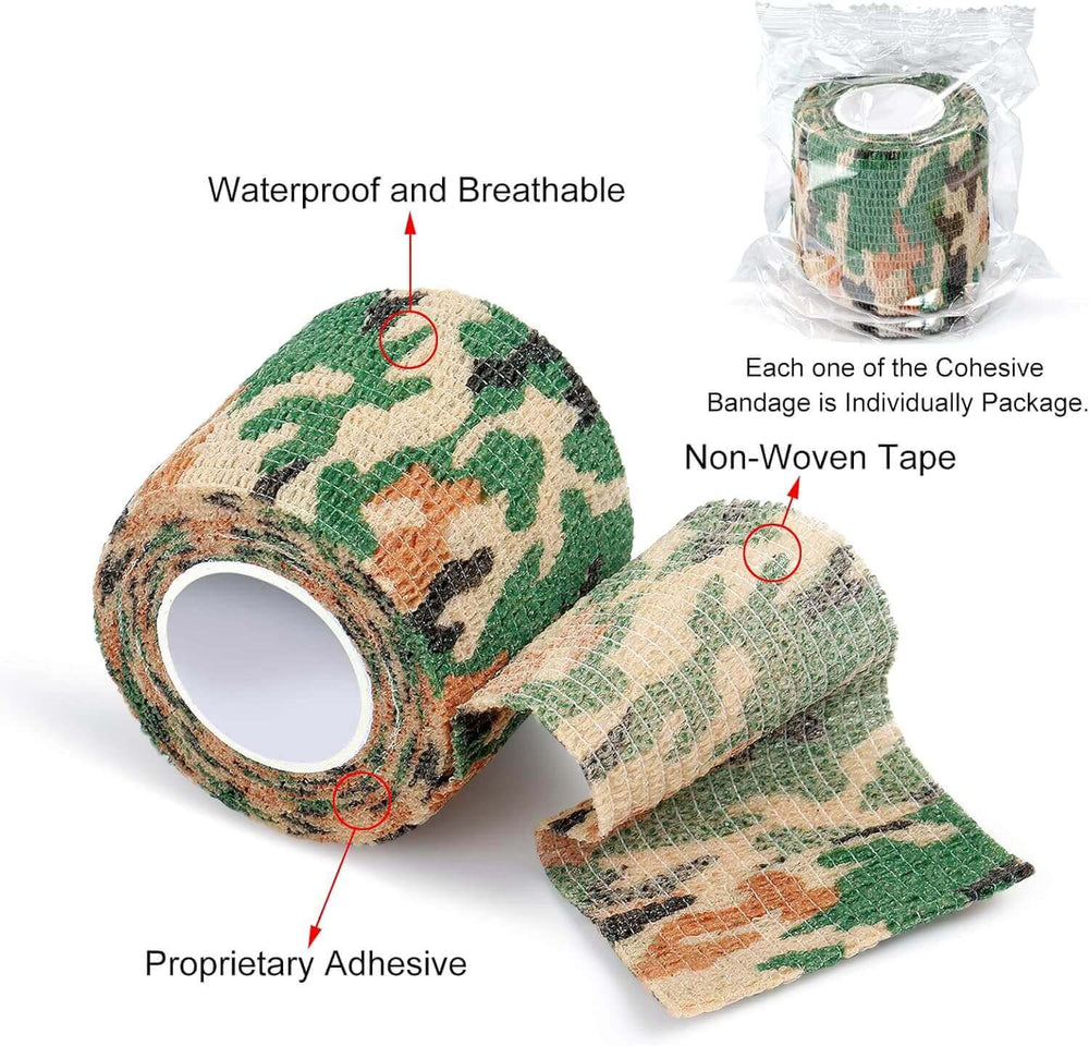 Easy Tear Self Adhesive Cohesive Bandage For Medical And Athletic Use