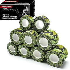Fresinider Land Camo 9Rolls Bandage For Sports Injury & Pet