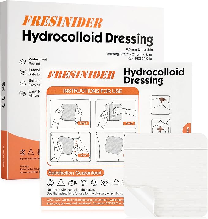 Fresinider Hydrocolloid Wound Dressing 2*2 inch