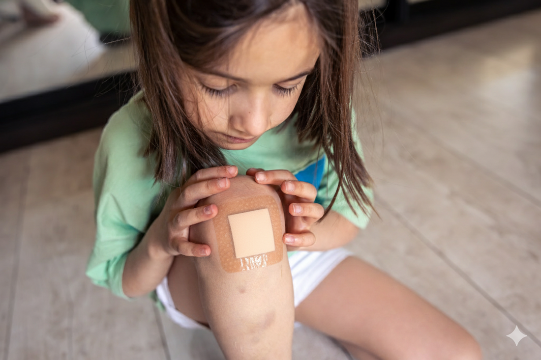 The Knee with the dressing