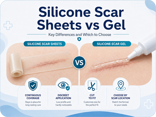 Silicone scar sheets vs gel