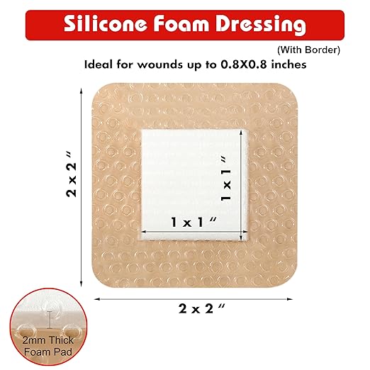 Fresinider 2mm Thick Foam Pad-foam-dressing