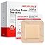FRESINIDER Silicone Foam Dressing with Adhesive Border