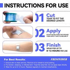 FRESINIDER Silicone Medical Tape