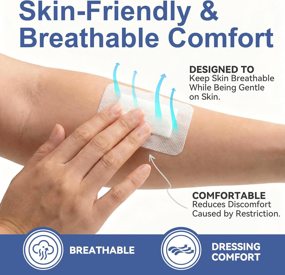 Breathable dressing retention tape