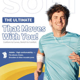 Flexible dressing retention tape