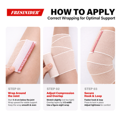 how to apply elastic bandage