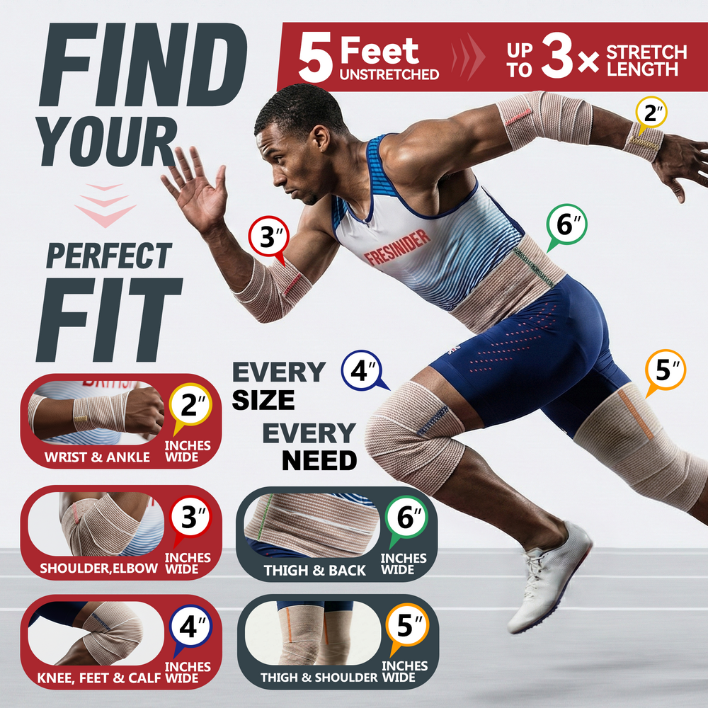 elastic bandage size guide