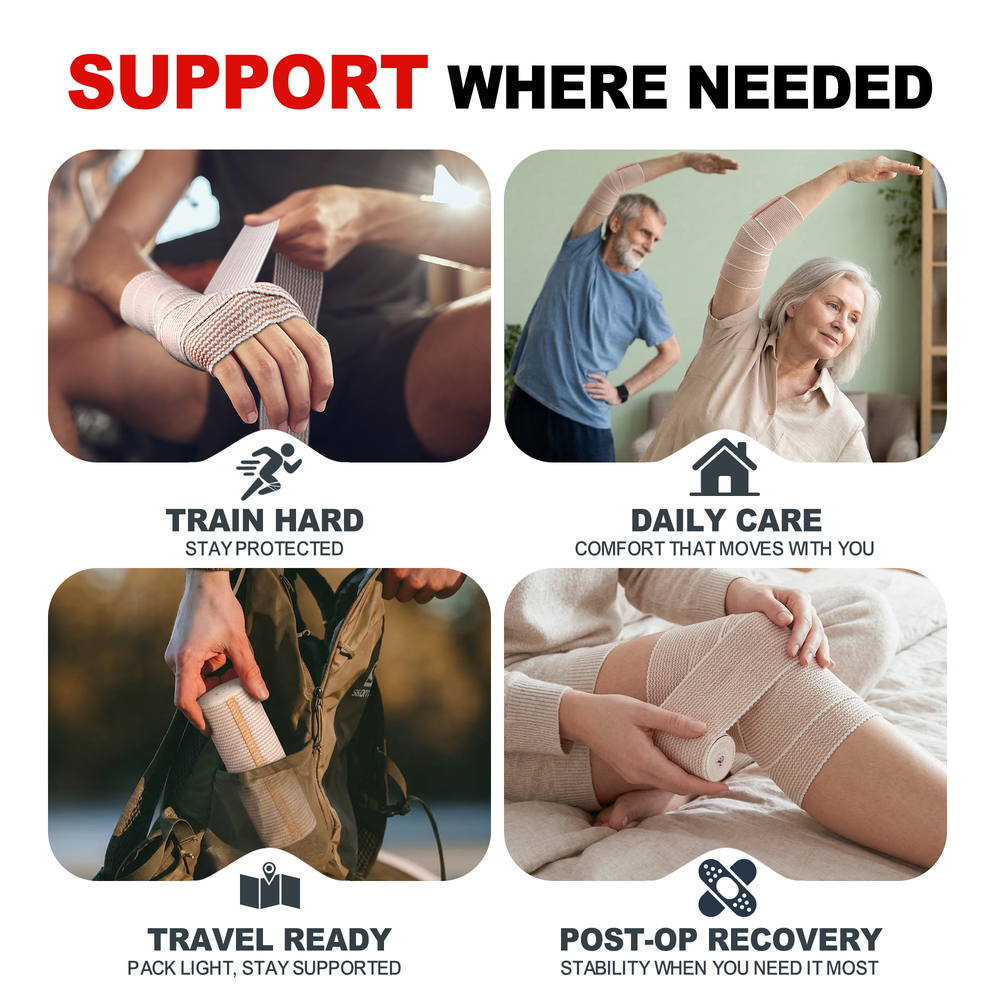 elastic bandage support scenes