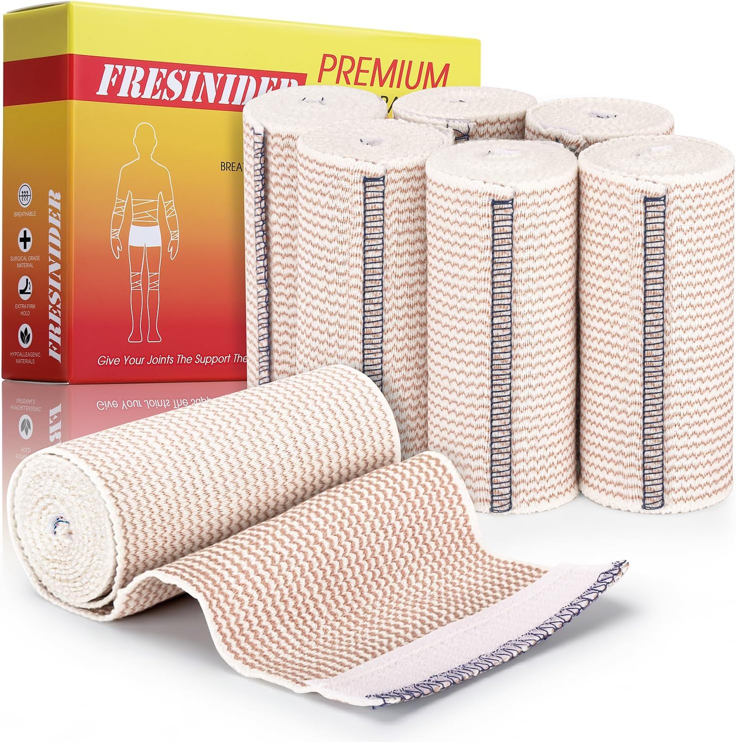 FRESINIDER Elastic Bandage with Velcro