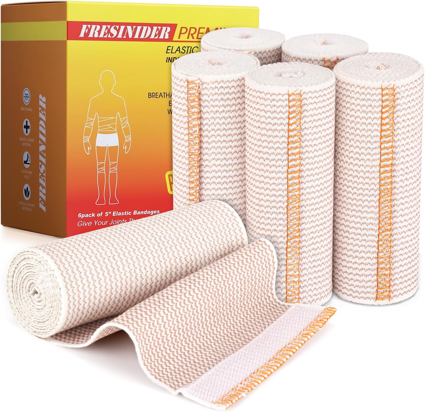 FRESINIDER Elastic Bandage with Velcro