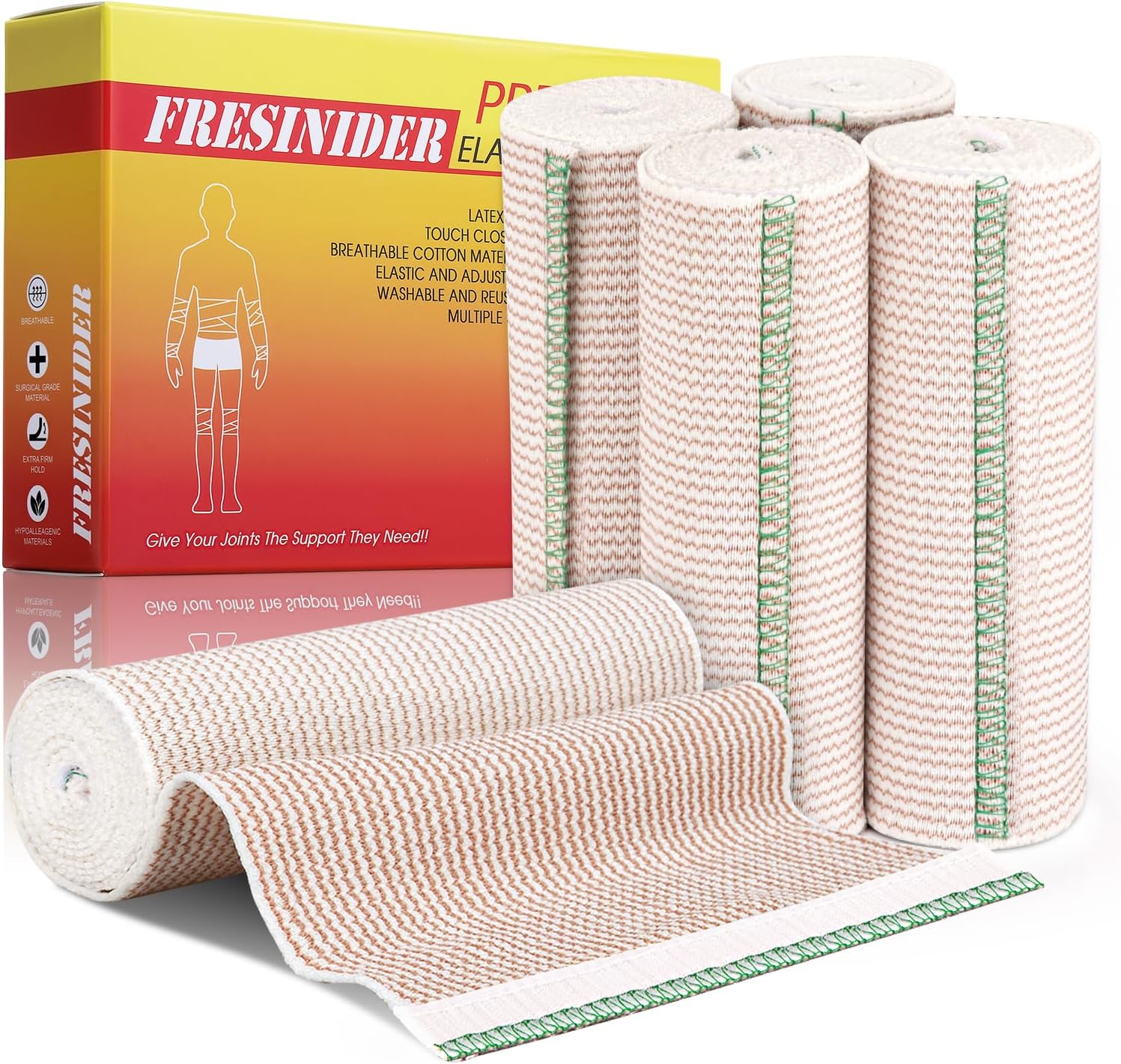 FRESINIDER Elastic Bandage with Velcro