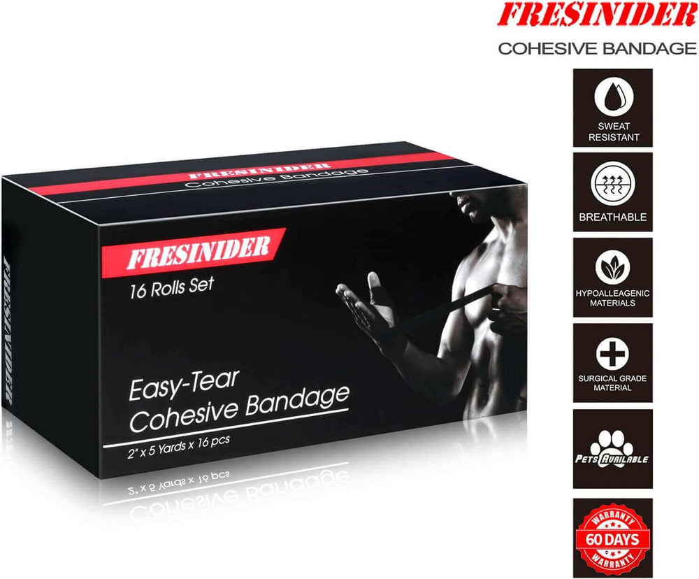 Breathable Hypoallergenic Cohesive Bandage Wrap For Sports And Pets