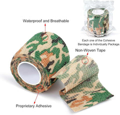 Easy Tear Self Adhesive Cohesive Bandage For Medical And Athletic Use