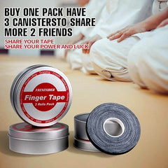 FRESINIDER finger tape 3 canisters pack with 3 rolls per canister for sports and grappling