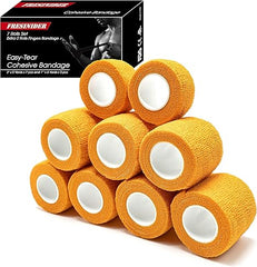 Fresinider Orange 9Rolls Bandage For Sports Injury & Pet