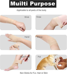 FRESINIDER self adhesive wrap for wrist knee hand elbow ankle and pet use
