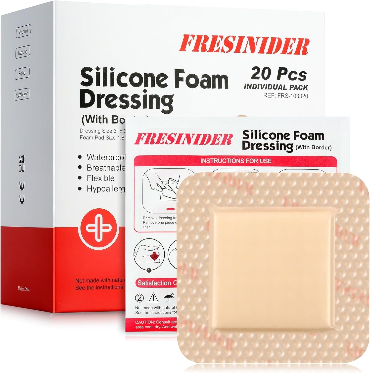 Fresinider Silicone Foam Dressing