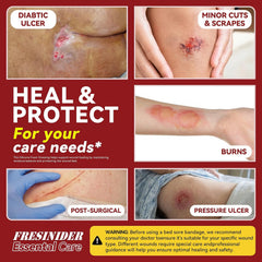FRESINIDER silicone foam dressing wound applications