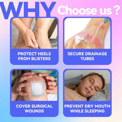FRESINIDER silicone medical tape for sensitive skin and multiple care uses