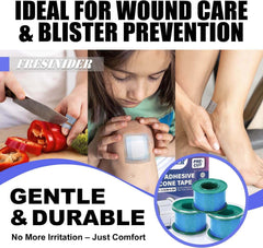 FRESINIDER silicone medical tape for wound care dressing fixation and blister protection