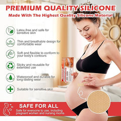 FRESINIDER silicone scar roll sheet for sensitive skin and pregnancy scar care