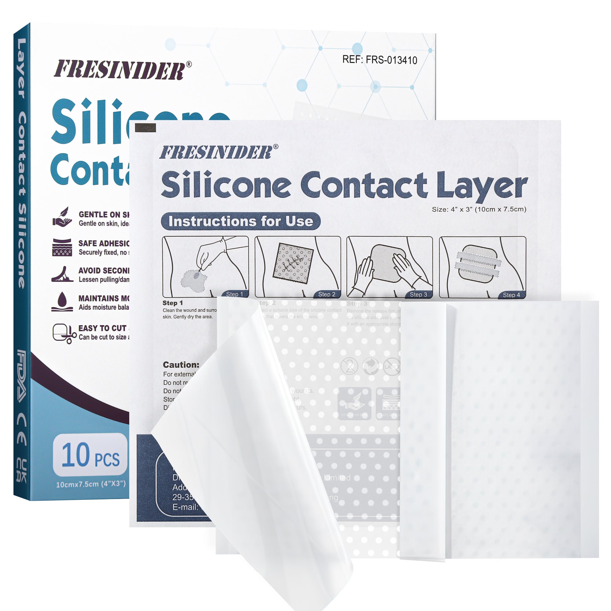 FRESINIDER Silicone Wound Contact Layer