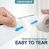 FRESINIDER soft paper surgical tape easy to tear by hand without scissors