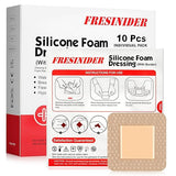 Fresinider Self Adhesive Silicone Wound Care Pad