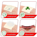 Non Stick Silicone Foam Wound DressingcWith Waterproof Protection